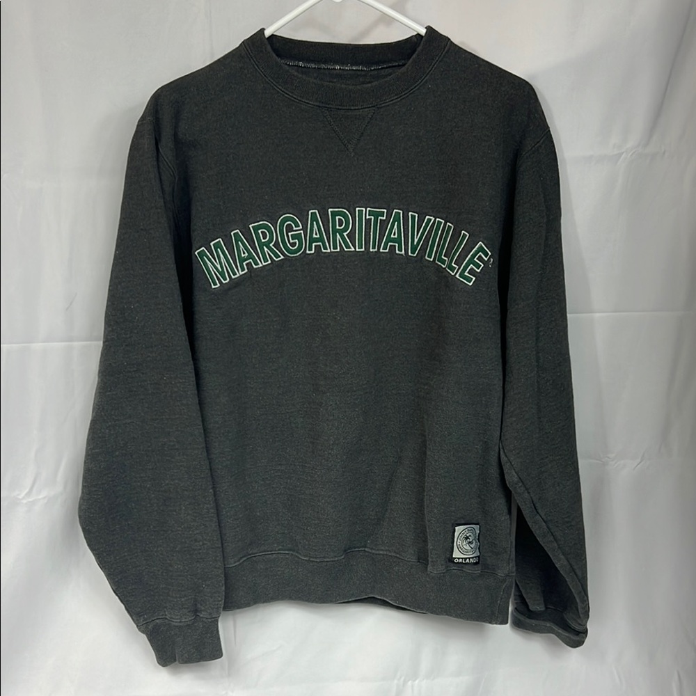 Vintage Women’s Dark Grey Margaritaville Sweatshirt